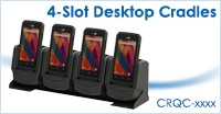 CRQC 4-Slot Desktop Cradles